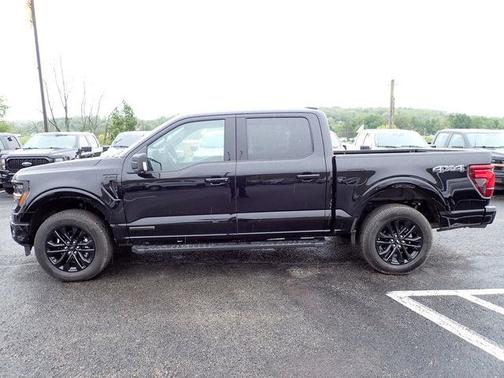 AGATE BLACK METALLIC 2025 Ford F-150 XLT