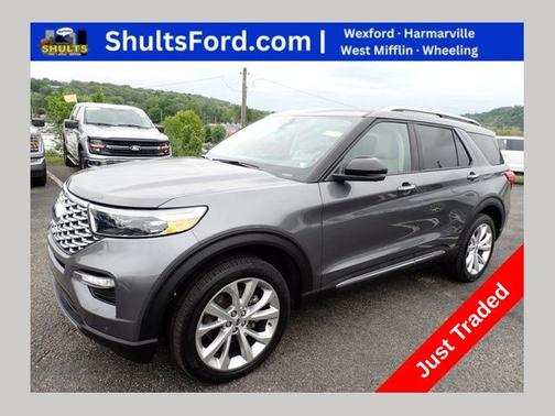 CARBONIZED GRAY METALLIC 2022 Ford Explorer PLATINUM