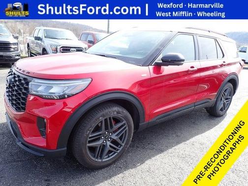 RAPID RED MET TINTED CC 2025 Ford Explorer ST-LINE