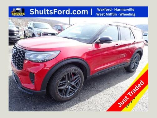 RAPID RED MET TINTED CC 2025 Ford Explorer ST-LINE