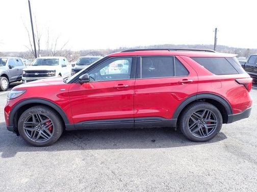 RAPID RED MET TINTED CC 2025 Ford Explorer ST-LINE