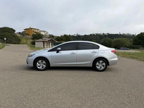Silver 2015 Honda Civic LX