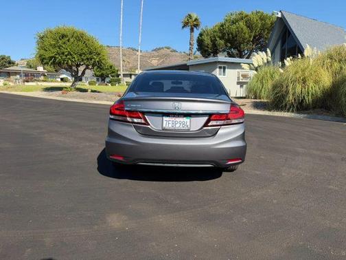 Gray 2014 Honda Civic EX-L