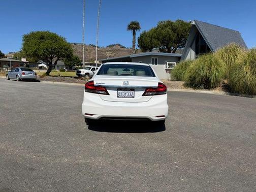 White 2013 Honda Civic EX-L