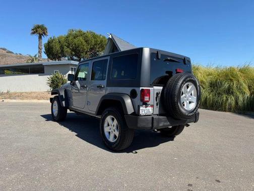 Silver 2016 Jeep Wrangler Unlimited Sport