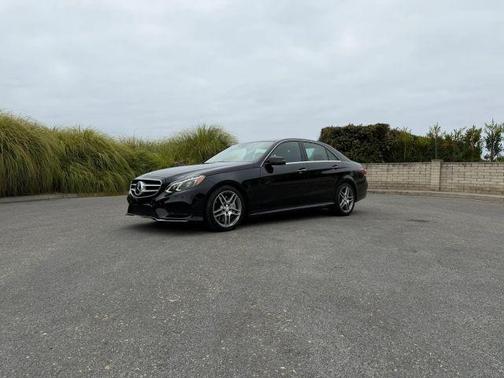 Black 2014 Mercedes-Benz E-Class E 550 4MATIC