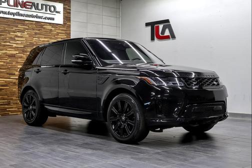 Santorini Black Metallic 2019 Land Rover Range Rover Sport HST MHEV