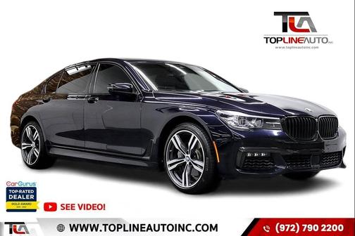 Carbon Black Metallic 2019 BMW 740 740i