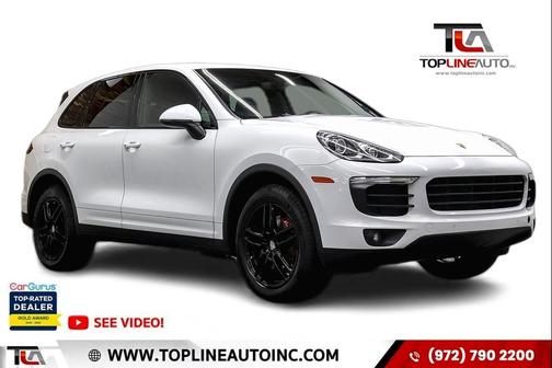 2018 Porsche Cayenne Platinum Edition