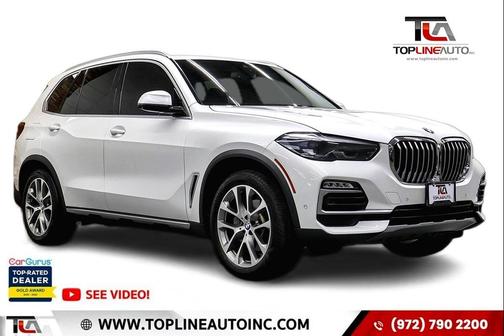 Mineral White Metallic 2019 BMW X5 xDrive40i