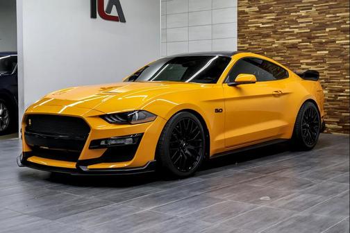 Orange Fury Metallic Tri-Coat 2018 Ford Mustang GT