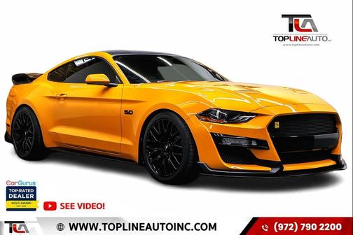 Orange Fury Metallic Tri-Coat 2018 Ford Mustang GT