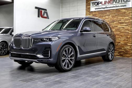 Arctic Gray Metallic 2019 BMW X7 xDrive40i