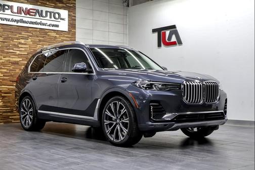 Arctic Gray Metallic 2019 BMW X7 xDrive40i