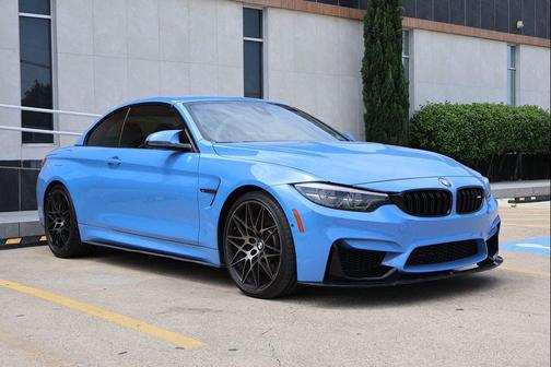 Yas Marina Blue Metallic 2018 BMW M4 Base