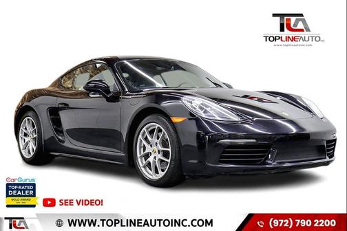 2017 Porsche 718 Cayman 