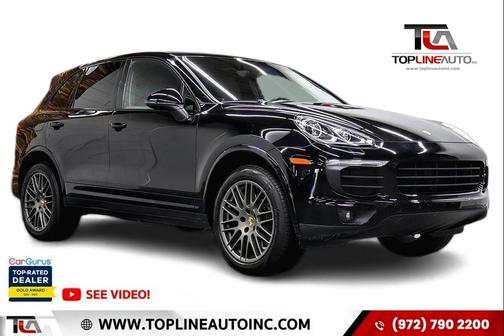 2018 Porsche Cayenne Platinum Edition