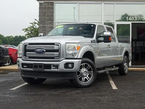Ingot Silver Metallic 2016 Ford F-250 Platinum