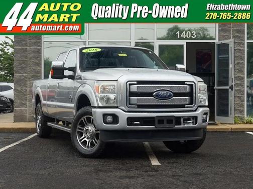 Ingot Silver Metallic 2016 Ford F-250 Platinum