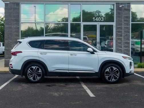 Quartz White 2020 Hyundai SANTA FE SEL 2.4