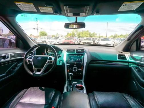 White Platinum Metallic Tri-Coat 2011 Ford Explorer Limited