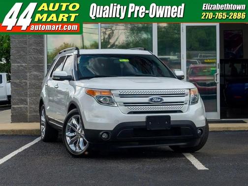 White Platinum Metallic Tri-Coat 2011 Ford Explorer Limited