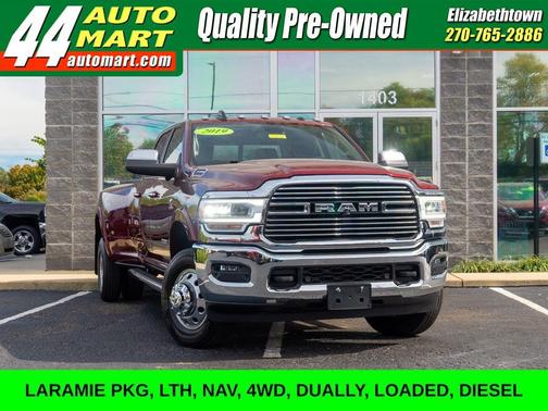 2019 RAM 3500 Laramie Crew Cab 4x4 8' Box