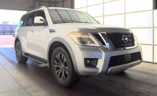 Brilliant Silver 2017 Nissan Armada Platinum