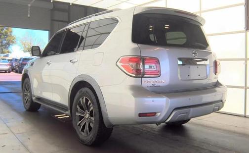 Brilliant Silver 2017 Nissan Armada Platinum