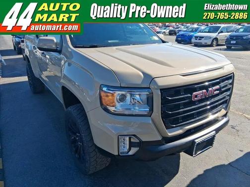 Desert Sand Metallic 2022 GMC Canyon Elevation