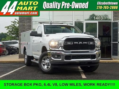 Bright White Clearcoat 2019 RAM 2500 Big Horn Regular Cab 4x4 8' Box