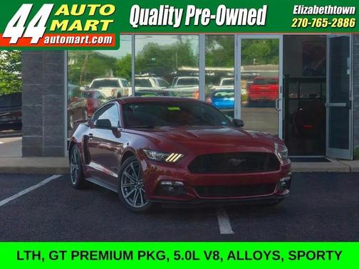 Black 2015 Ford Mustang GT Premium
