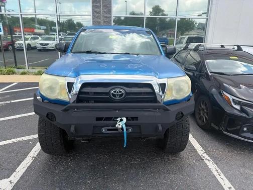 Speedway Blue 2007 Toyota Tacoma Double Cab