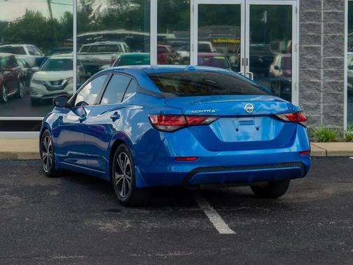 Electric Blue Metallic 2020 Nissan Sentra SV