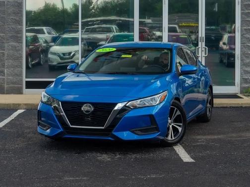 Electric Blue Metallic 2020 Nissan Sentra SV