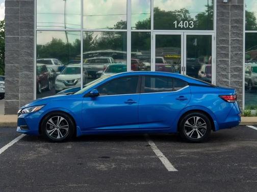Electric Blue Metallic 2020 Nissan Sentra SV