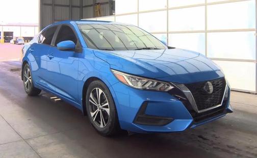Electric Blue Metallic 2020 Nissan Sentra SV