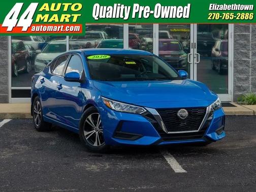 Electric Blue Metallic 2020 Nissan Sentra SV