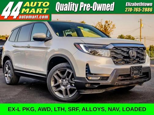 Platinum White Pearl 2023 Honda Passport AWD EX-L