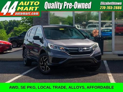 Gray 2016 Honda CR-V SE