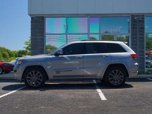 Billet Silver Metallic Clearcoat 2017 Jeep Grand Cherokee Limited