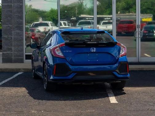 Aegean Blue Metallic 2018 Honda Civic EX