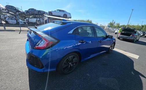 Aegean Blue Metallic 2018 Honda Civic EX
