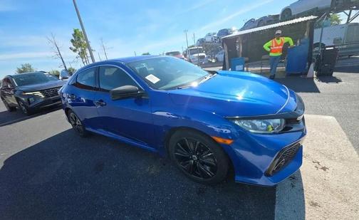 Aegean Blue Metallic 2018 Honda Civic EX