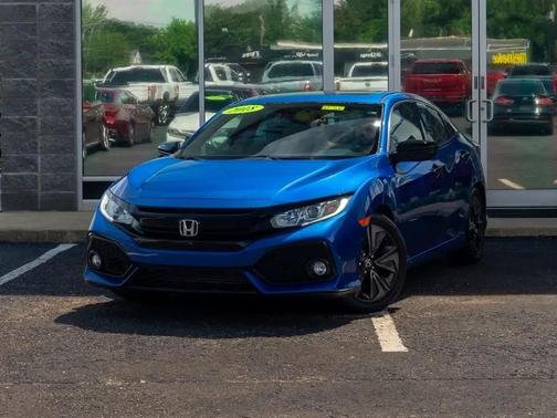 Aegean Blue Metallic 2018 Honda Civic EX