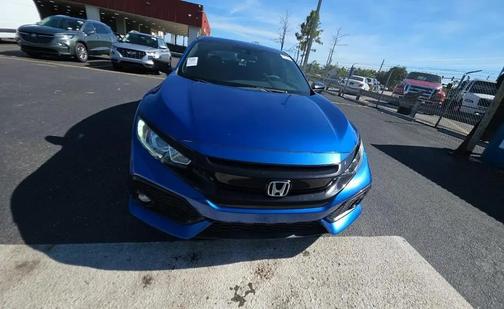 Aegean Blue Metallic 2018 Honda Civic EX