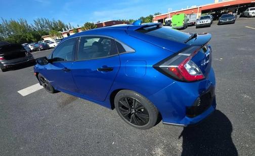 Aegean Blue Metallic 2018 Honda Civic EX