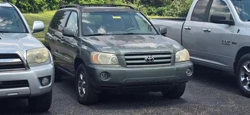Oasis Green Pearl 2006 Toyota Highlander Base