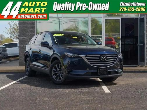 Deep Crystal Blue Mica 2022 Mazda CX-9 Touring