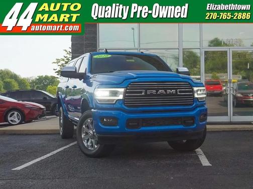 Hydro Blue Pearlcoat 2020 RAM 2500 Laramie Crew Cab 4x4 6'4' Box